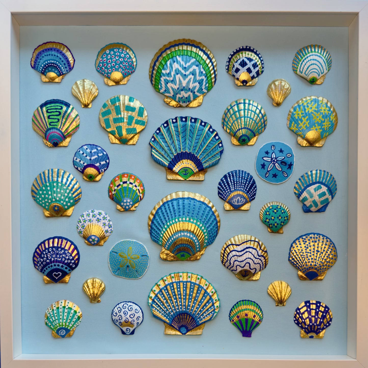 Shellscape #1 — Blue Tidepool