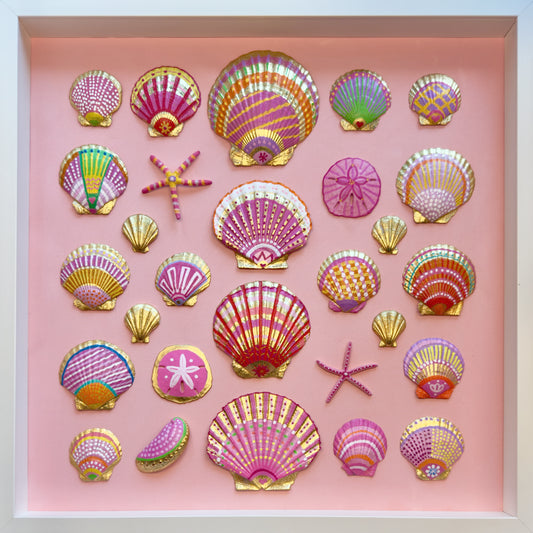 Shellscape #3 — Fuchsia Tones